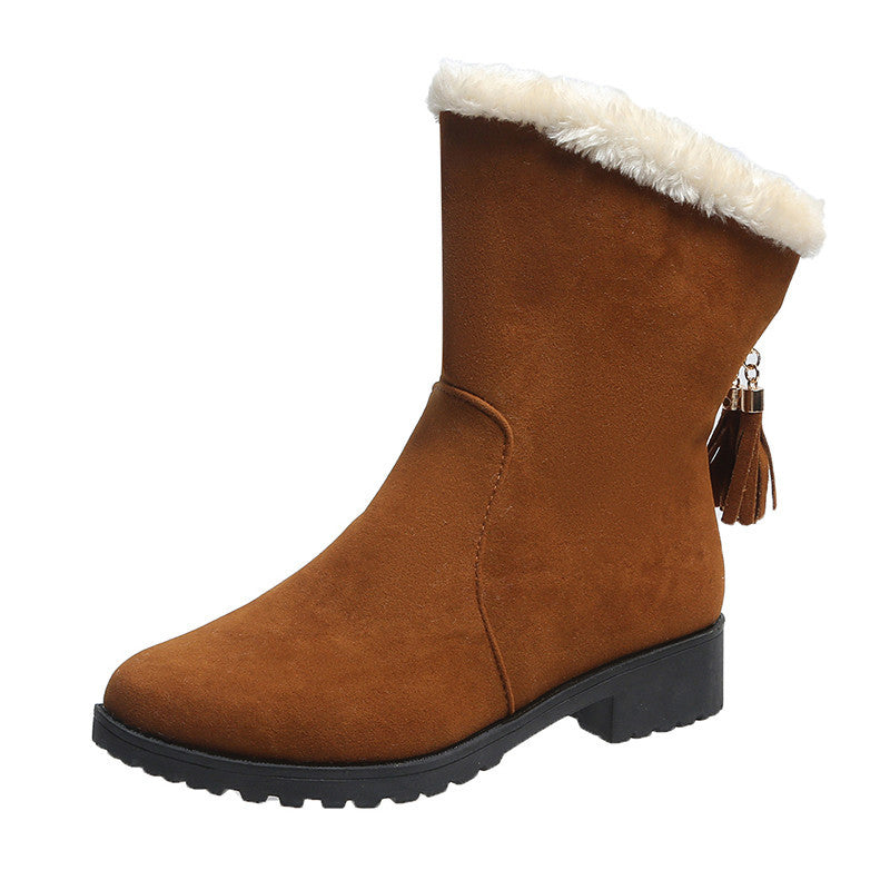 💥Christmas Sale 2024 - Sale 50% OFF - ZIP UP FLEECE LINING CHELSEA BOOTS !