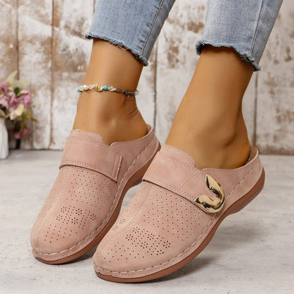 🔥Thank You for Being Our Customer😍Orthopedic Wedge Leather Shoes, Easy To Wear, Comfortable When Walking🔥