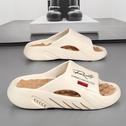 Men’s Thick Sole Cloud Comfort Slide Sandals