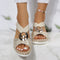 🔥Last Day Promotion 50% OFF - Women's Comfortable Orthopedic Wedge Open Toe Sandals