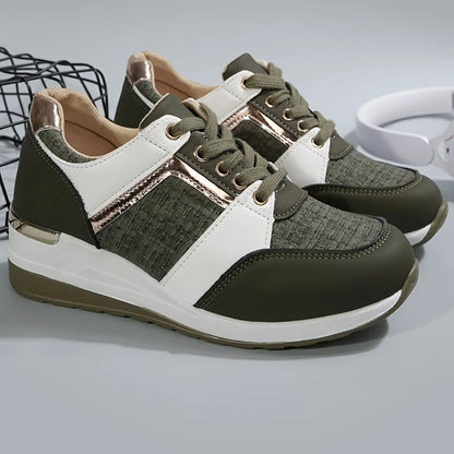 🔥Last Day Sale 50% OFF🔥Women's Casual Low-Top Sneakers – Lace-Up, Rubber Sole, All-Season Comfort