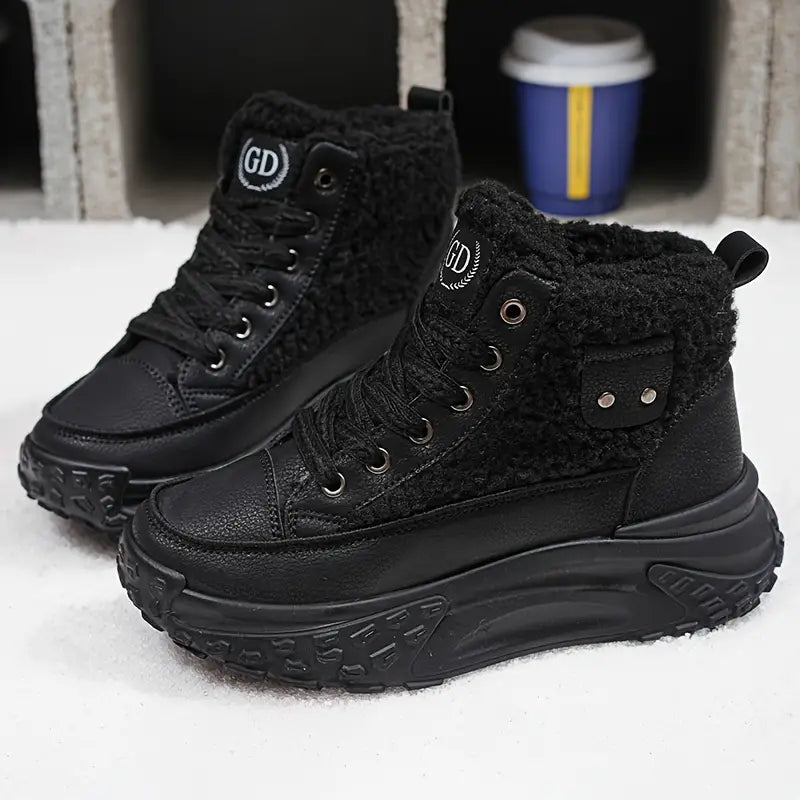 🔥Last Day 50% OFF🔥Women's Cozy Fleece-Lined Winter Snow Boots