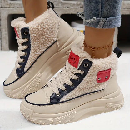 🔥Last Day 50% OFF🔥Women's Cozy Fleece-Lined Winter Snow Boots