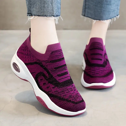 🔥LAST DAY 50% OFF - Women's Casual Breathable Slip On Orthopaedic Walking Sneakers