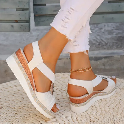 🔥Último día 50% de descuento🔥Sandalias de plataforma vintage