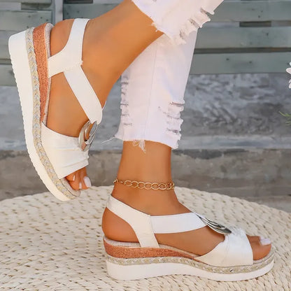 🔥Último día 50% de descuento🔥Sandalias de plataforma vintage