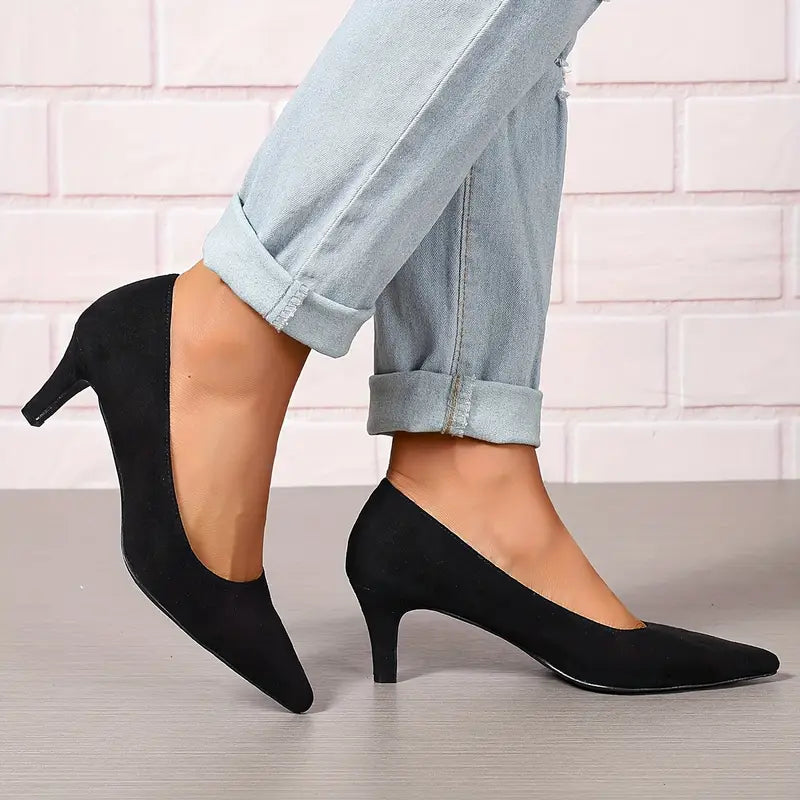 🔥Last Day Promotion 50% OFF🔥 2025 Women's Solid Color Court Pumps ❤️