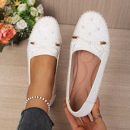 Women’s Supportive Orthopedic Flats – Lightweight Anti-Slip Shoes for Foot Comfort
