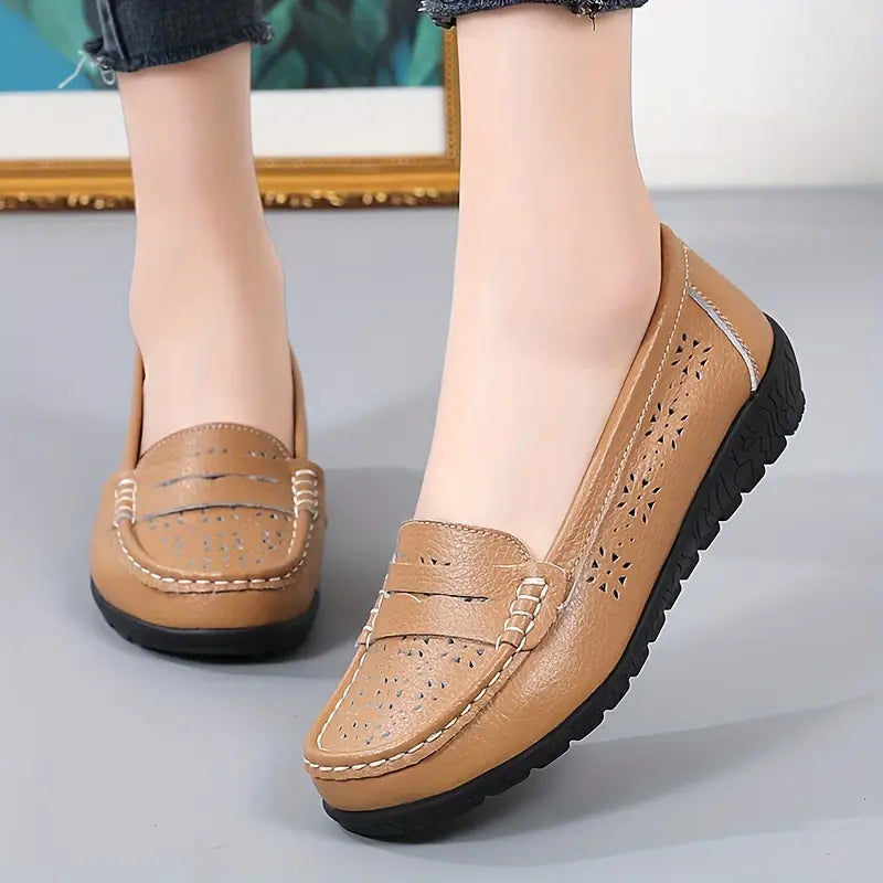 🔥LAST DAY 50% OFF - Orthopedic Leather Shoes For Women