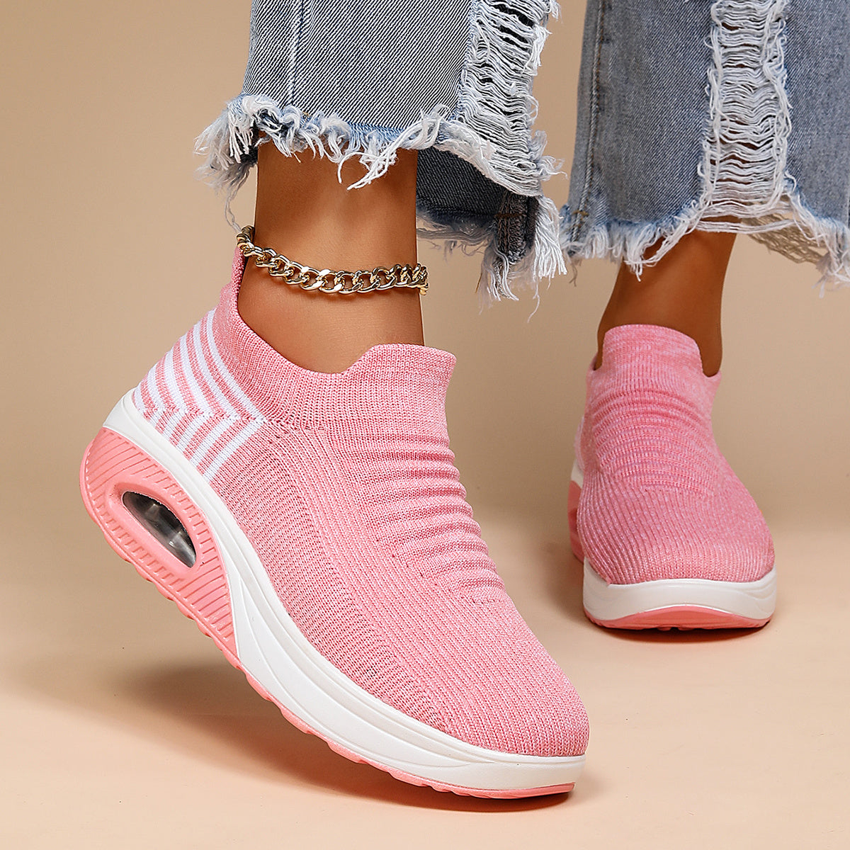 🔥LAST DAY 50% OFF - Women's Woven Orthopedic Air Cushion Shoes