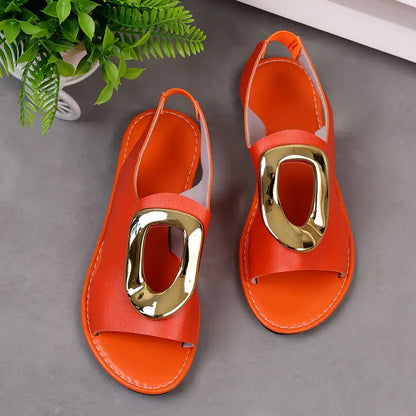 🔥Last Day 50% OFF🔥Women's Solid Color Stylish Sandals