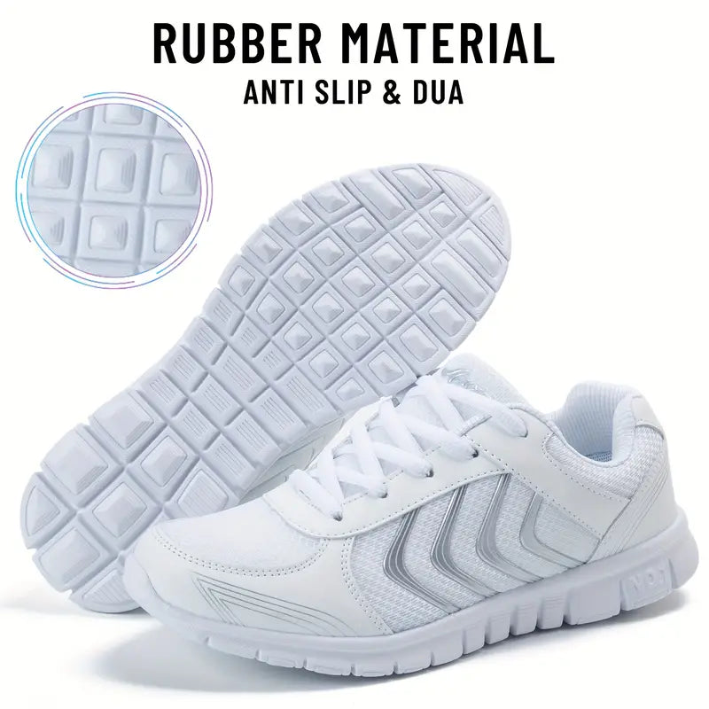 Women's Athletic Running Shoes Mesh Breathable Tennis Shoes
