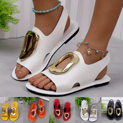 🔥Last Day 50% OFF🔥Women's Solid Color Stylish Sandals