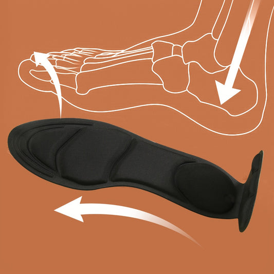 Premium Orthopedic Insoles for All-Day Comfort – Arch & Heel Support