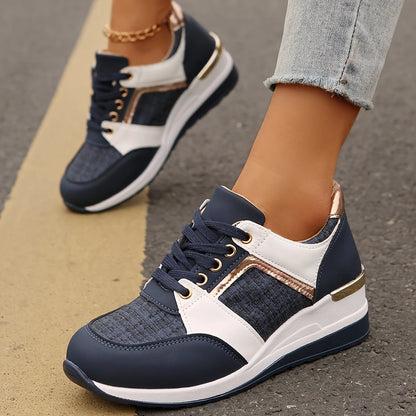 🔥Last Day Sale 50% OFF🔥Women's Casual Low-Top Sneakers – Lace-Up, Rubber Sole, All-Season Comfort