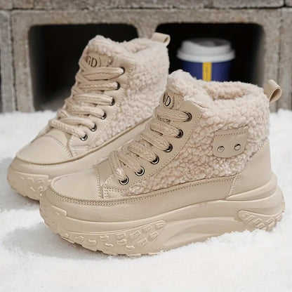🔥Last Day 50% OFF🔥Women's Cozy Fleece-Lined Winter Snow Boots