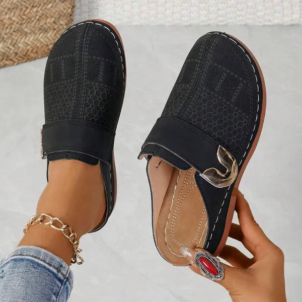 🔥Thank You for Being Our Customer😍Orthopedic Wedge Leather Shoes, Easy To Wear, Comfortable When Walking🔥