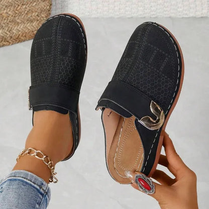 🔥Thank You for Being Our Customer😍Orthopedic Wedge Leather Shoes, Easy To Wear, Comfortable When Walking🔥