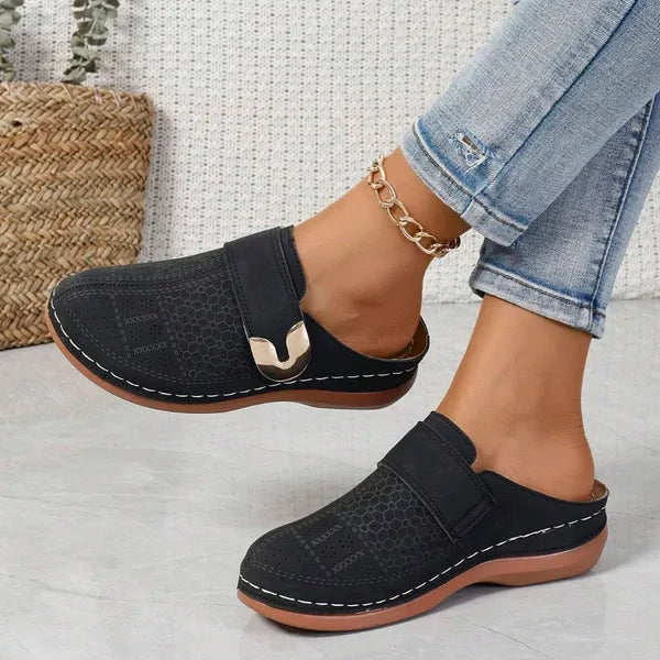 🔥Thank You for Being Our Customer😍Orthopedic Wedge Leather Shoes, Easy To Wear, Comfortable When Walking🔥