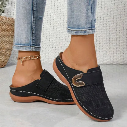 🔥Thank You for Being Our Customer😍Orthopedic Wedge Leather Shoes, Easy To Wear, Comfortable When Walking🔥