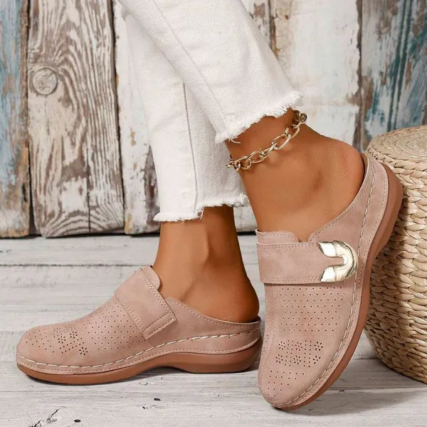 🔥Thank You for Being Our Customer😍Orthopedic Wedge Leather Shoes, Easy To Wear, Comfortable When Walking🔥