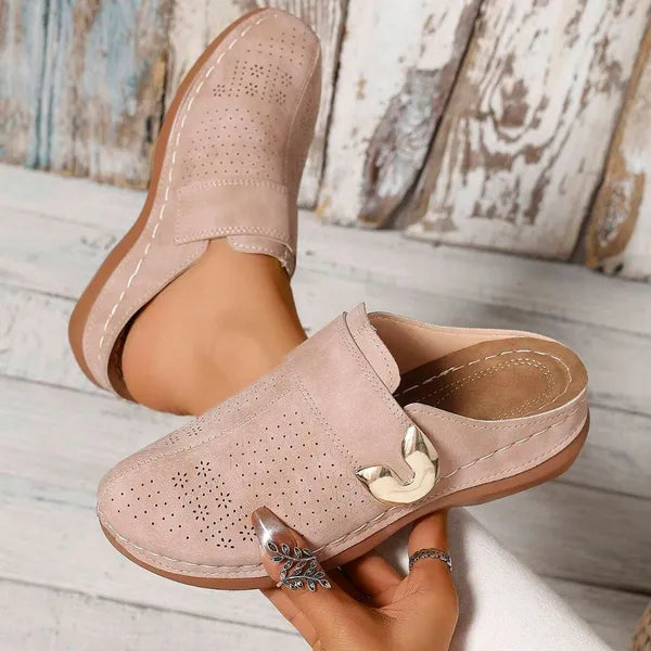 🔥Thank You for Being Our Customer😍Orthopedic Wedge Leather Shoes, Easy To Wear, Comfortable When Walking🔥