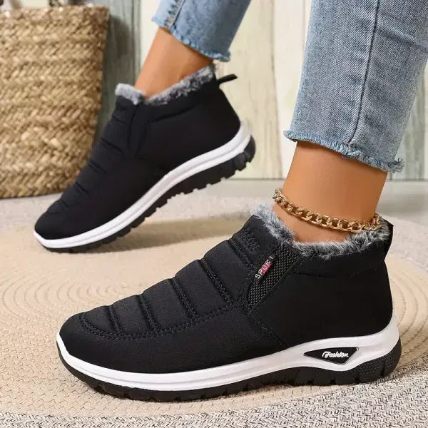 🔥Last Day Promotion 60% OFF🔥 Women's Warm Sheepskin-Lined Boots , Easy To Wear, Comfortable When Walking